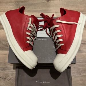COPY - RICK OWENS
Red Low Sneaks Sneakers size 46